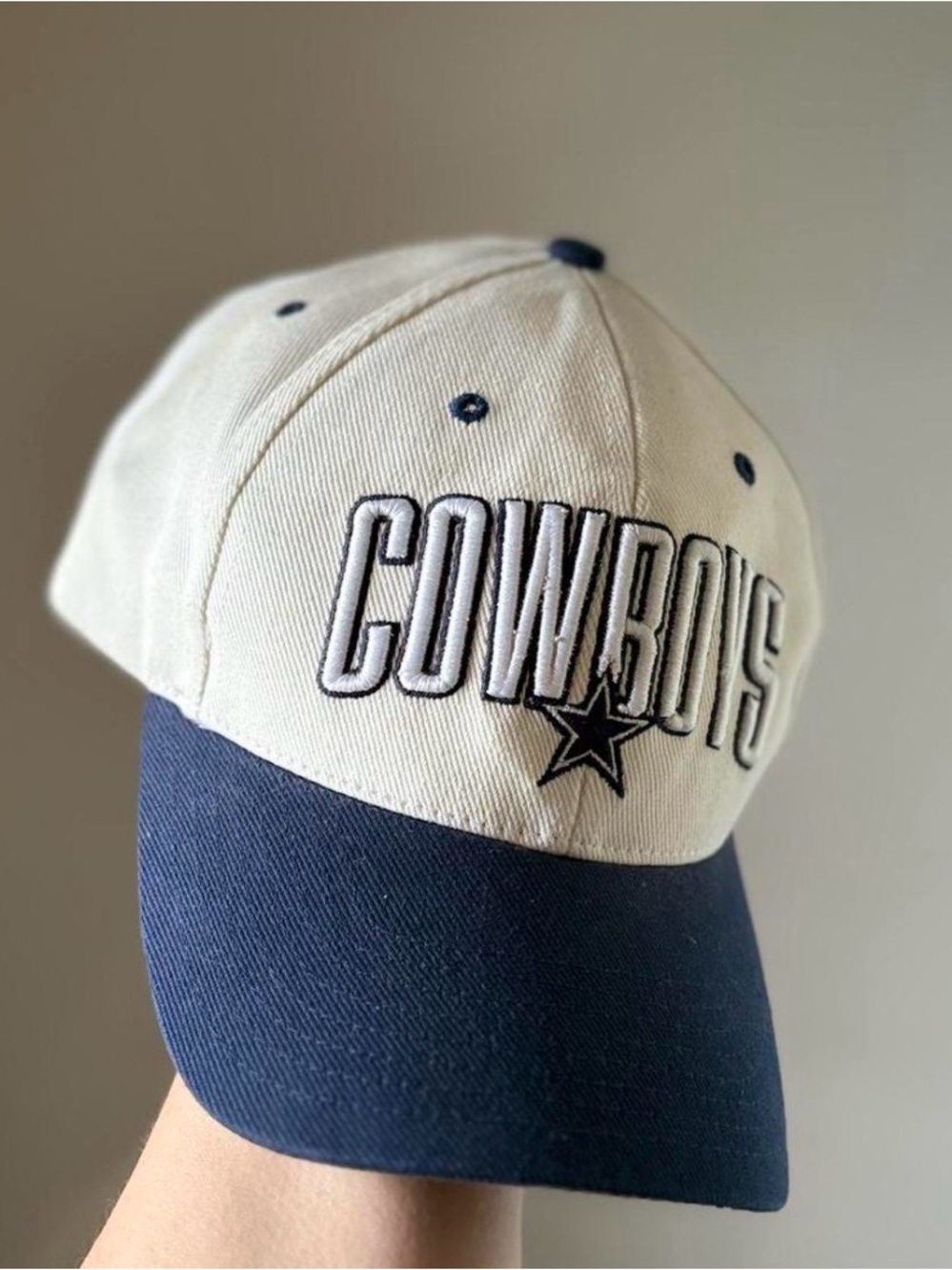 Vintage Nike Dallas Cowboys SnapBack Hat with Embroidery